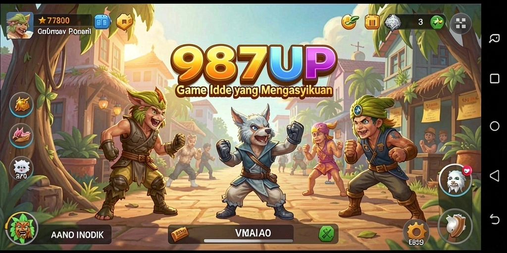 Tampilan utama screenshot 987UP dengan gameplay yang seru dan interaktif.