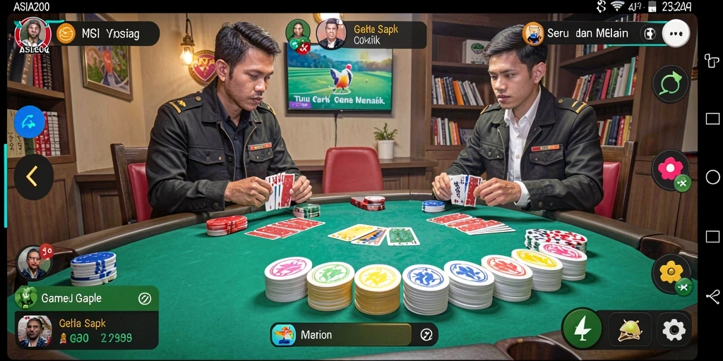 Tampilan gameplay menarik dari ASIA200 yang penuh tantangan.