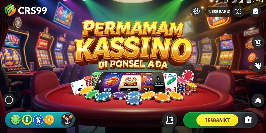 Tampilan menakjubkan dari gameplay CRS99 dalam suasana Kasino.