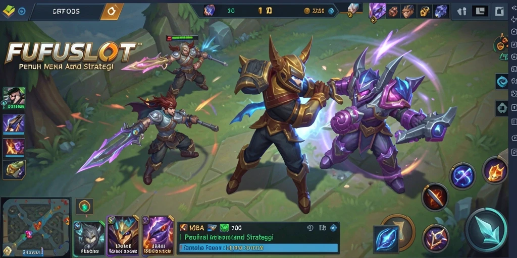 Screenshot gameplay yang menunjukkan aksi seru dalam FUFUSLOT.