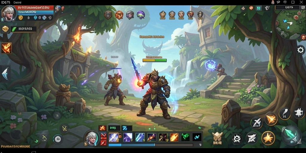 Tampilan utama gameplay <strong>ID678</strong> yang memukau dan penuh aksi.