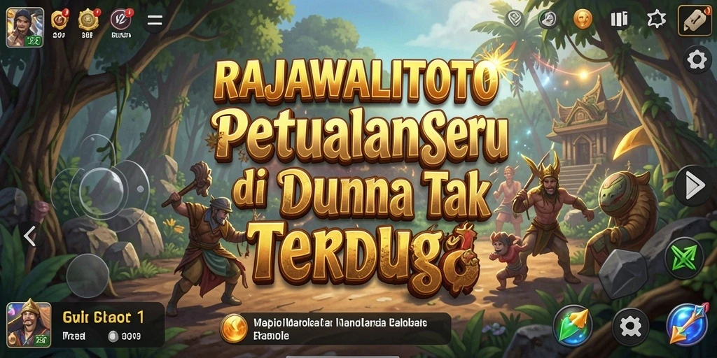 Gameplay menarik dan mendebarkan di RAJAWALITOTO.