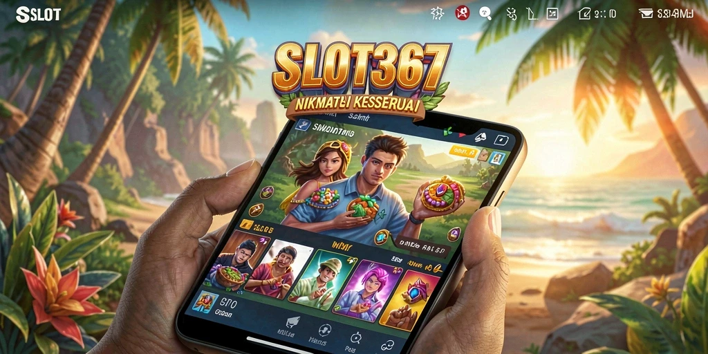 Tampilan menarik dari gameplay SLOT367 yang ceria.