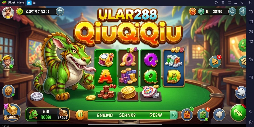 Gameplay seru ULAR288 dalam aksi QiuQiu.